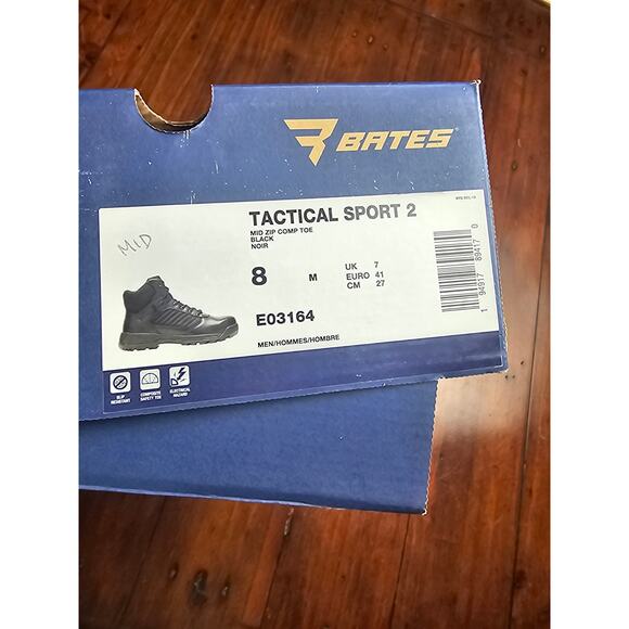 BATES TACTICAL SPORT‎ 2 SIZE 8M E03164